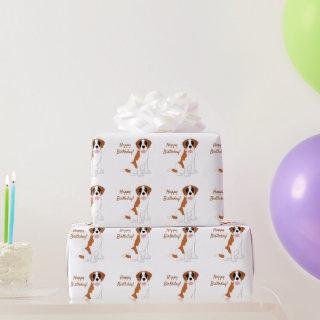 Saint Bernard Dog Design Birthday