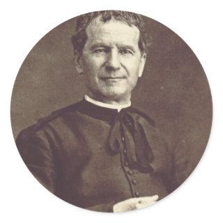 Saint John Bosco Priest and confessor  Classic Round Sticker