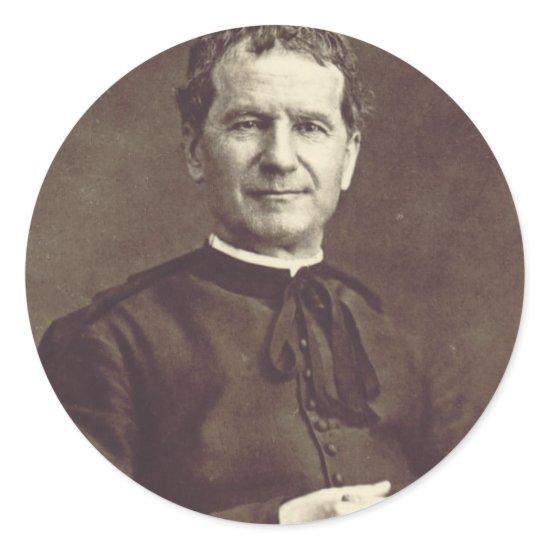 Saint John Bosco Priest and confessor  Classic Round Sticker
