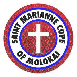 Saint Marianne Cope of Molokai Classic Round Sticker