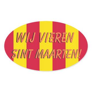 Saint Martin's door sticker