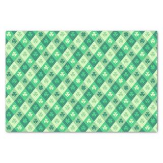 Saint Patrick's Day Lucky Green Shamrock Clover Tissue Paper