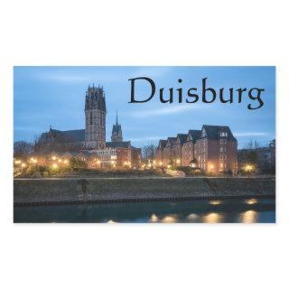 Salvatorkirche Duisburg Rectangular Sticker