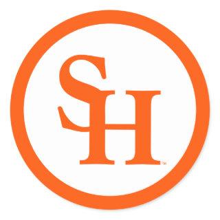 Sam Houston Institutional Mark Classic Round Sticker