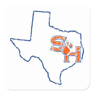 Sam Houston State State Love Square Sticker