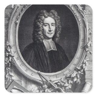 Samuel Clarke Square Sticker