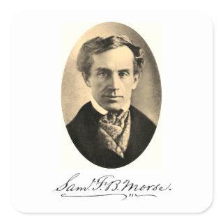 Samuel Finley Breese Morse Square Sticker