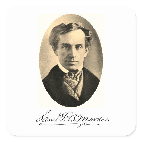 Samuel Finley Breese Morse Square Sticker