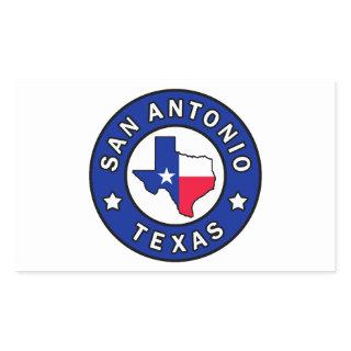San Antonio Texas Rectangular Sticker