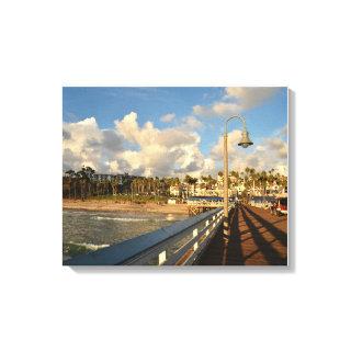 San Clemente Pier California Canvas Print