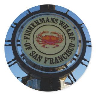 San Francisco Fishermans Wharf Stickers