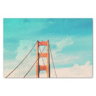 San Francisco Golden Gate Bridge Tissue Paper