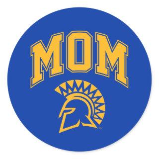 San Jose State Spartans Mom Classic Round Sticker