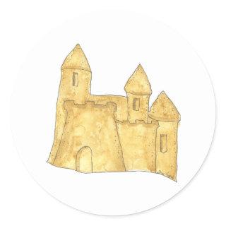 Sand Castle Sticker