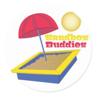 Sandbox Buddies Classic Round Sticker