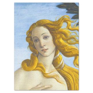 Sandro Botticelli - Birth of Venus Close-up Tissue Paper