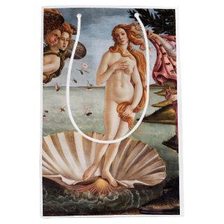 Sandro Botticelli - Birth of Venus Medium Gift Bag