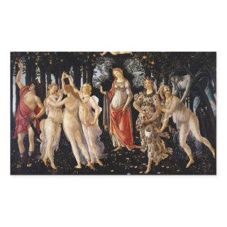 Sandro Botticelli - La Primavera Rectangular Sticker