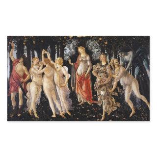 Sandro Botticelli - La Primavera Rectangular Sticker