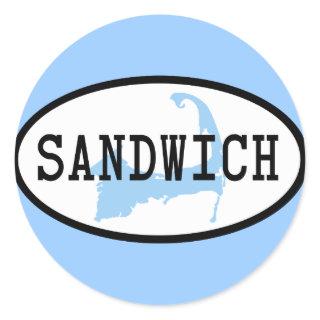 Sandwich, MA Sticker