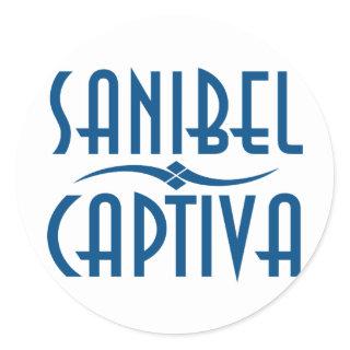 Sanibel Captiva Islands Florida Classic Round Sticker
