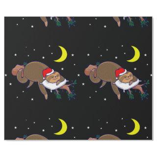santa claus sloth christmas