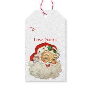 Santa Claus To: From: Christmas   Gift Tags