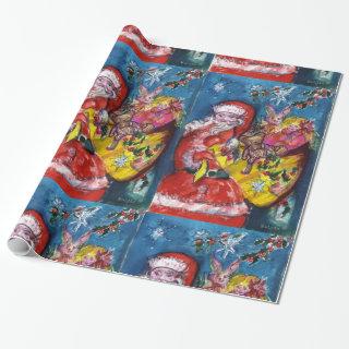 SANTA CLAUS WITH CHRISTMAS GIFT SACK