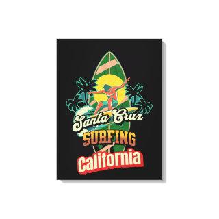 Santa Cruz California Cool Design Canvas Print