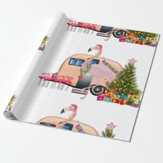 santa flamingo trailer