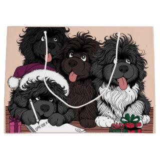 Santa List, checking it twice Large Gift Bag