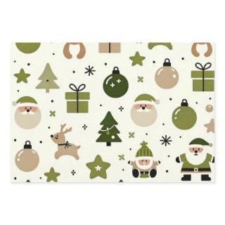 Santa Pattern   Sheets