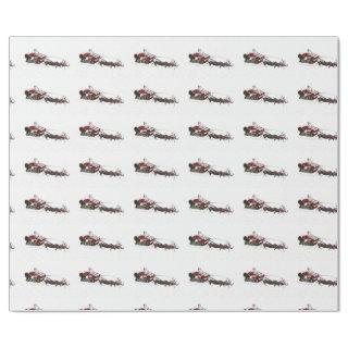 Santa Sled Pulled By Hippopotamus