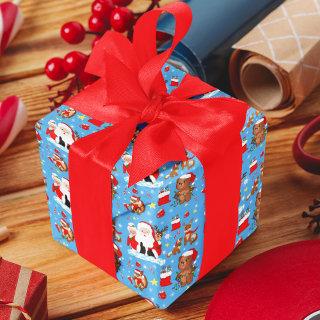 Santa With Forest Animals
