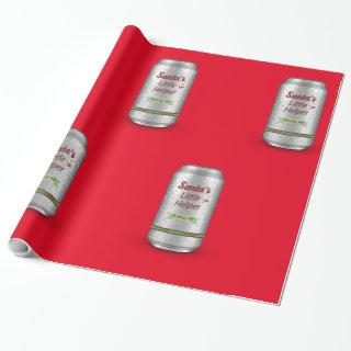 Santa's Little Helper Beer Can Pattern