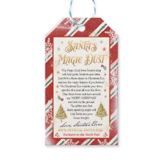 Santa's Magic Dust Christmas Eve Box Filler Gift Tags