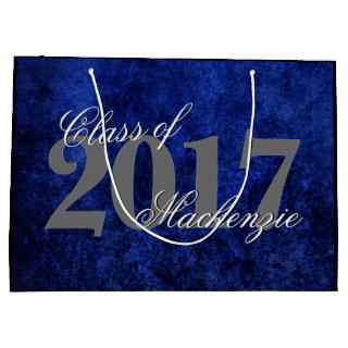 Sapphire Grad | Blue Royal Cobalt Azure Year Large Gift Bag