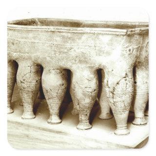 Sarcophagus Square Sticker