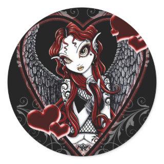 Sasha Fairy Valentine's Day Sticker