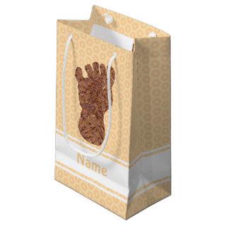 Sasquatch Track Bigfoot Fun Small Gift Bag