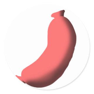 Sausage Classic Round Sticker
