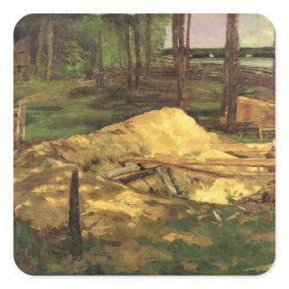 Sawdust Pit, 1876 Square Sticker