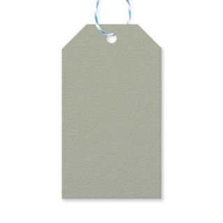 Saybrook Sage Solid Color Gift Tags
