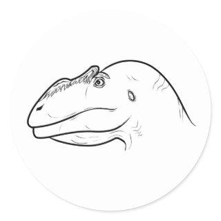 Scaled Siats meekerorum Sticker
