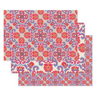 Scandinavian folk art Pattern  Sheet