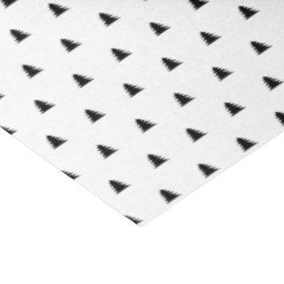 Scandinavian style pine tree Christmas Tissue Paper