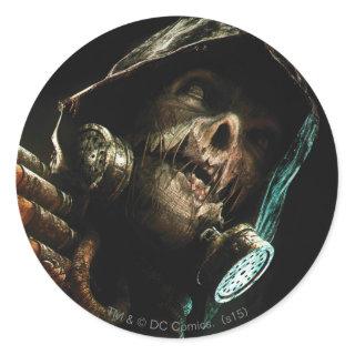 Scarecrow Character Art Classic Round Sticker