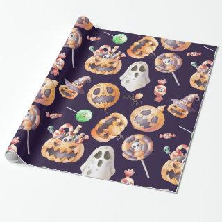 Scary and sweet Halloween pumpkins