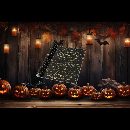 Scary Halloween Pumpkin Pattern