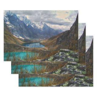 Scenic Alpine Mountains Photo  Sheets